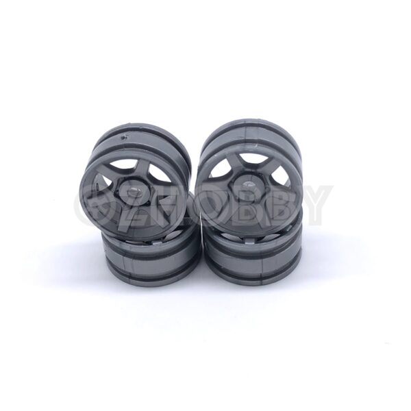 Orlandoo Hunter 1/32 1/35 Micro RC Crawler Wheels Black/Grey 4 Pcs #GA0007 - Image 4