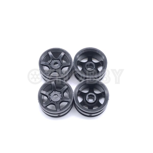 Orlandoo Hunter 1/32 1/35 Micro RC Crawler Wheels Black/Grey 4 Pcs #GA0007 - Image 6