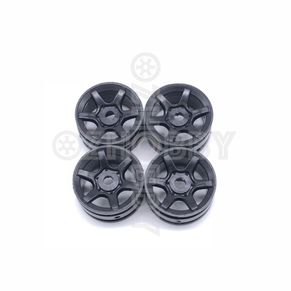 Orlandoo Hunter 1/32 1/35 Micro RC Crawler Wheels Black/Grey 4 Pcs #GA0007 - Image 8