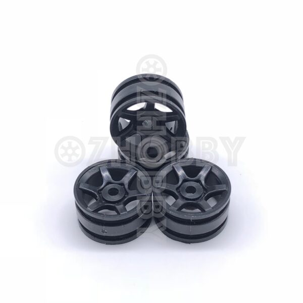 Orlandoo Hunter 1/32 1/35 Micro RC Crawler Wheels Black/Grey 4 Pcs #GA0007 - Image 9