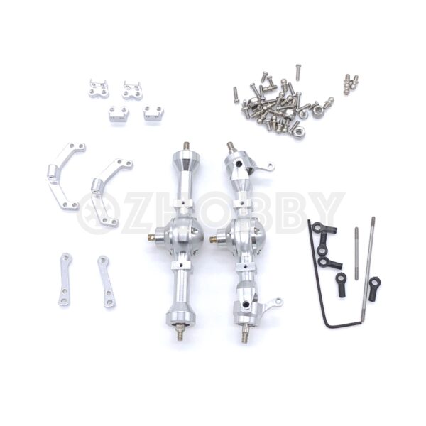 Orlandoo Hunter 1/35 55mm Complete Front and Rear Metal Axle Kit  #MA2-550 - Image 4