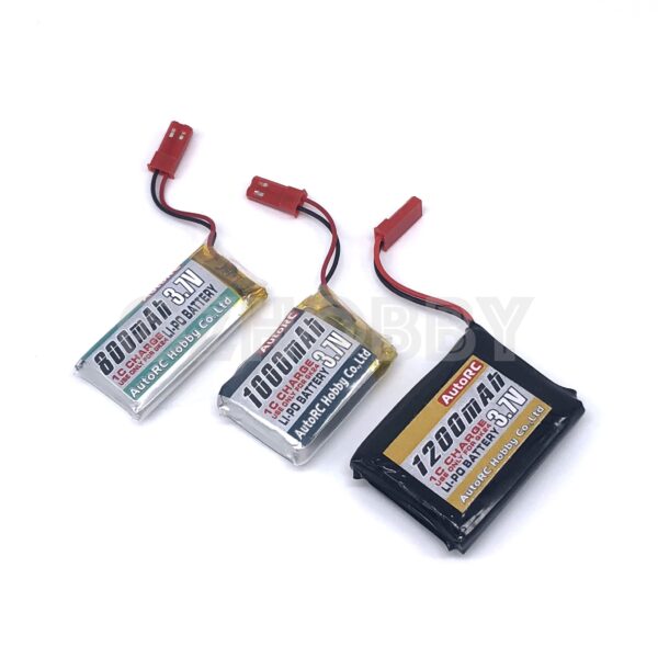 AutoRC 1/24 GK24 Micro Crawler 1S 3.7v Li-Po Battery #AU02301