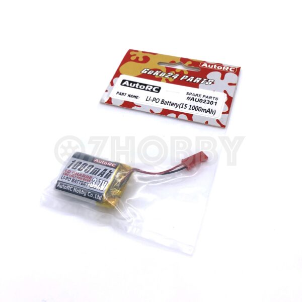 AutoRC 1/24 GK24 Micro Crawler 1S 3.7v Li-Po Battery #AU02301 - Image 6