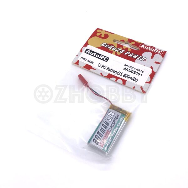 AutoRC 1/24 GK24 Micro Crawler 1S 3.7v Li-Po Battery #AU02301 - Image 4