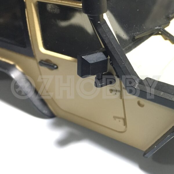 Orlandoo Hunter 1/35 OH35A01 Alloy Rear view Mirror w/o Plate Black #MX0015 - Image 6