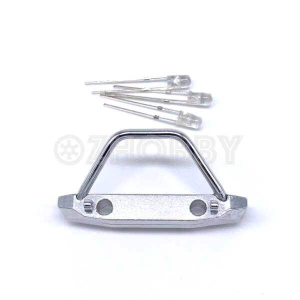 Orlandoo Hunter 1/35 Jeep Alloy Short Front Bumper Poison Spyder w/LED #MX0012 - Image 7