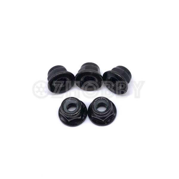 RC Crawler 1/10 Wheel Nut Black 5 PCS