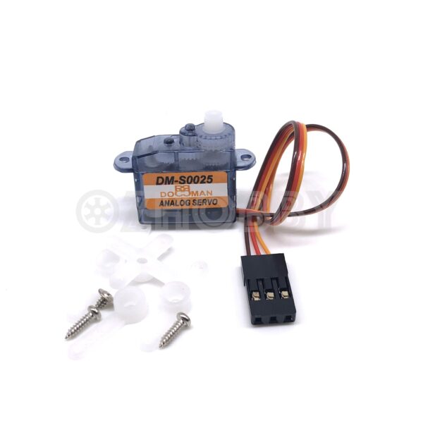 DOMAN Micro Servo 2.5g For AutoRC 1/24 Micro Crawler GK24 #DM-S0025 - Image 3